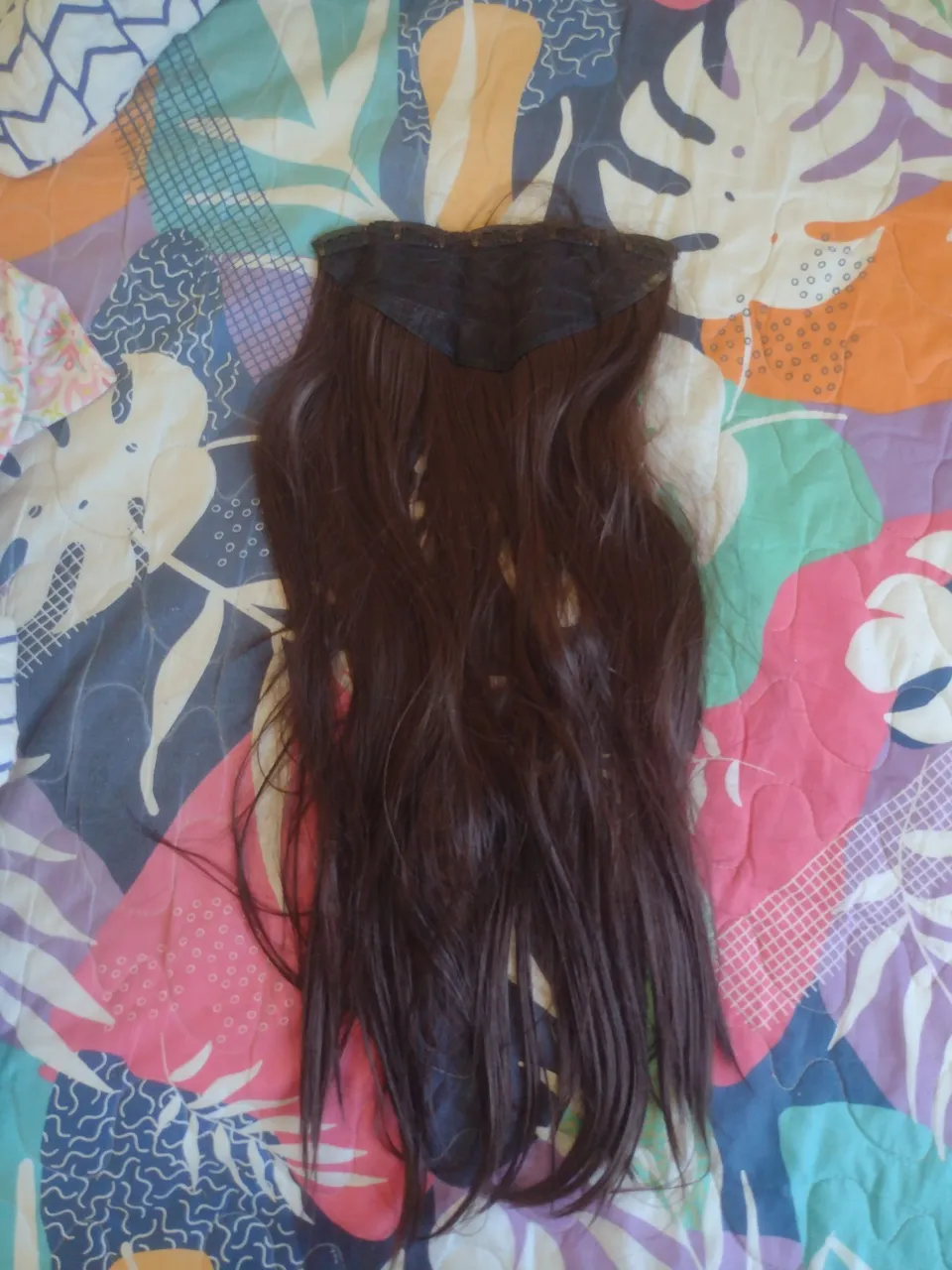Mega Hair Cabelo Humano Castanho Escuro