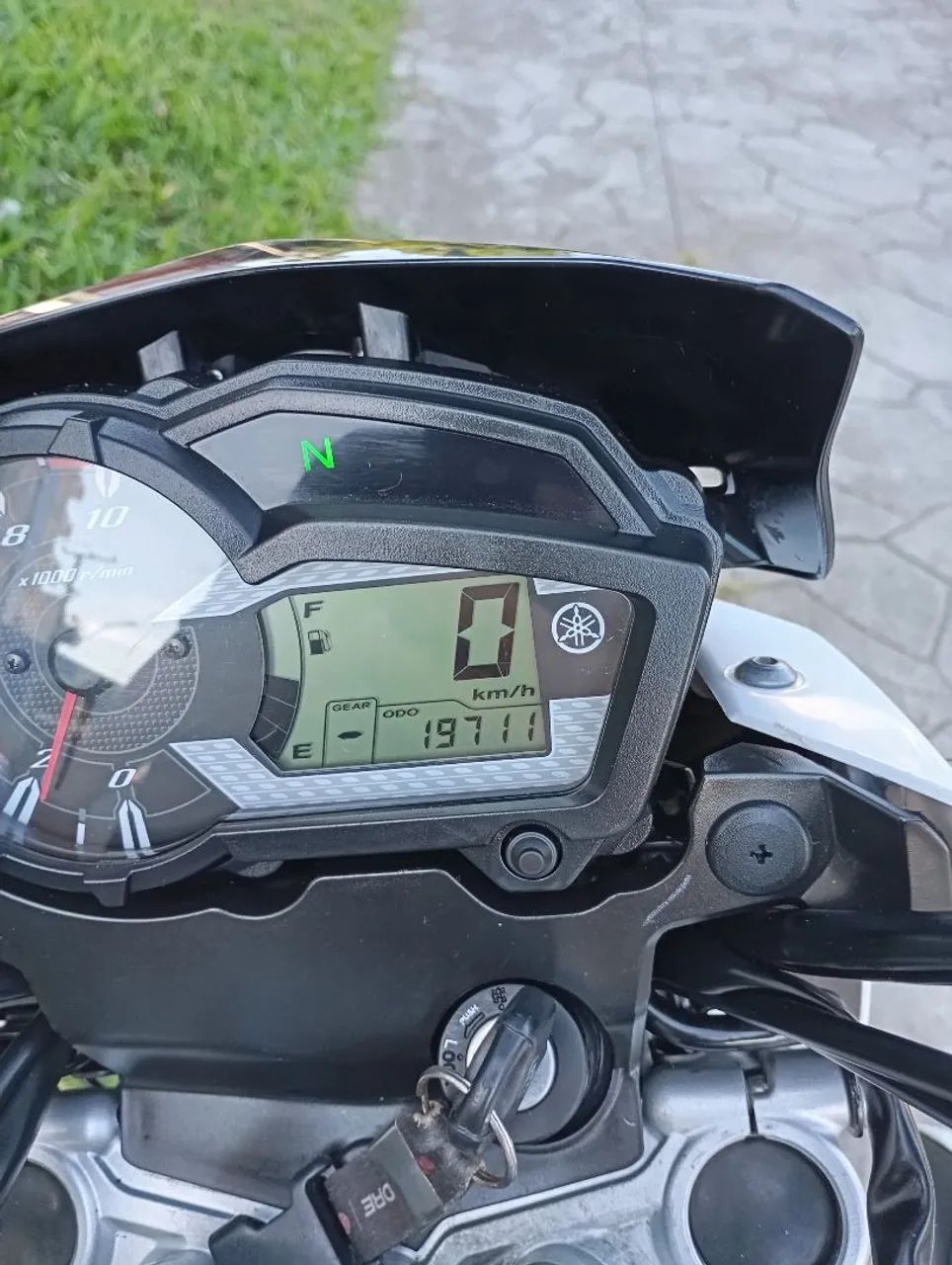 YAMAHA XTZ 150 ÚNICO DONO NOVA ACEITO TROCAS  - Foto 4
