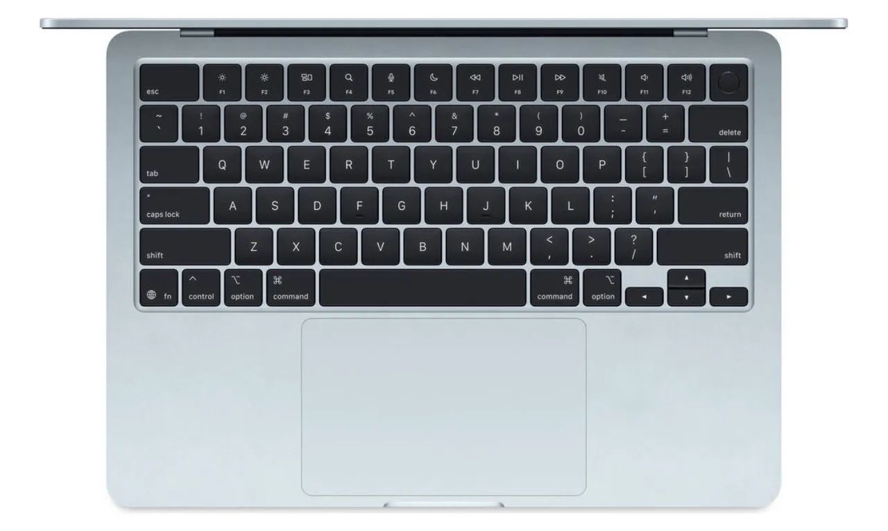 MacBook Air 2025 13inch M4 16GB 256GB SSD Cor SKY Blue (NOVO LACRADO)  - Foto 4