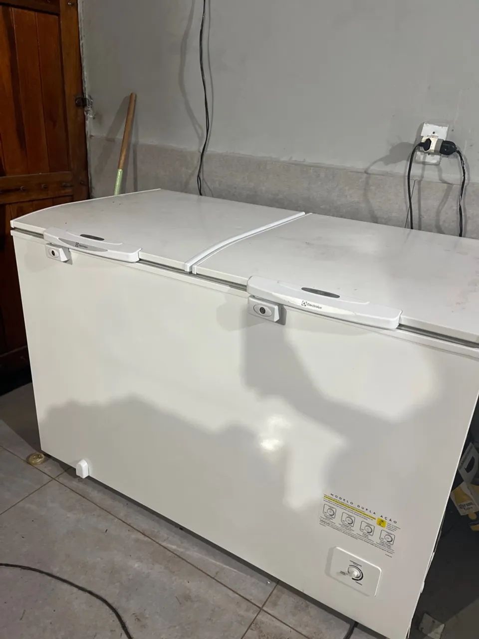 Freezer Horizontal Dupla Ação