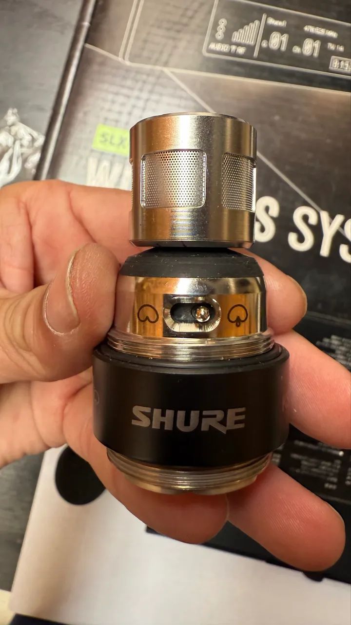 Cápsula do Microfone Shure KSM9 Original, com nota fiscal. - Foto 3