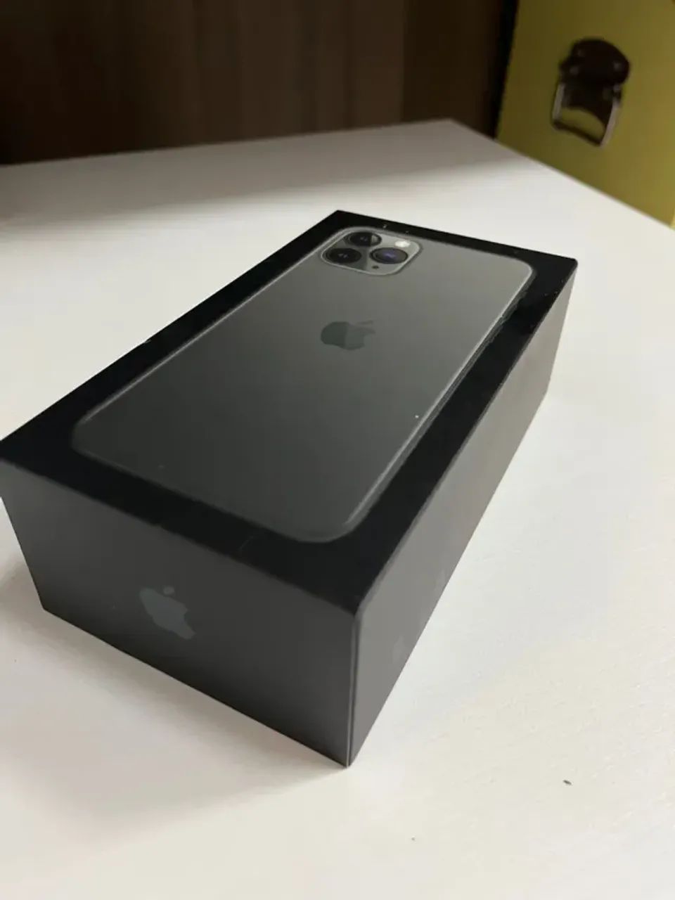 Caixa Embalagem Apple Iphone 11 Pro 256GB Midnight green