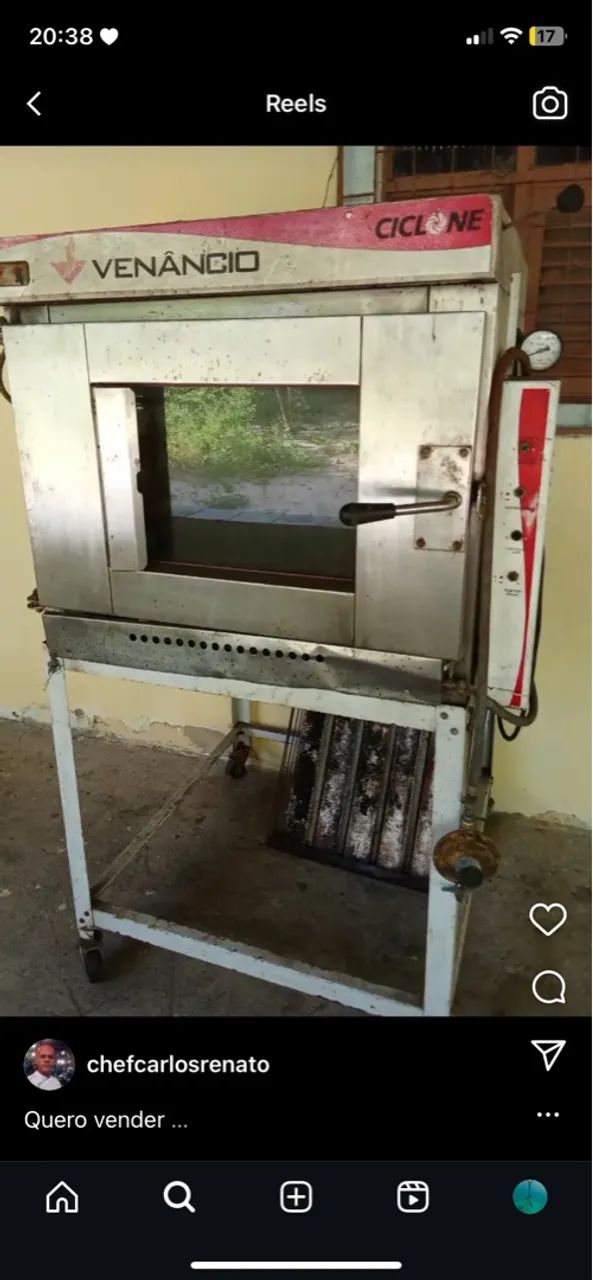 Forno Industrial Venâncio Cyclone