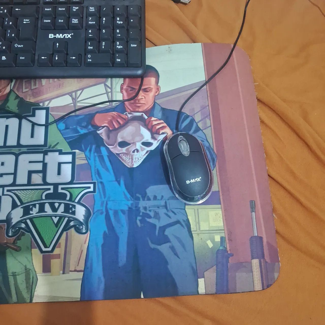 Kit Teclado e Mouse Gamer Grand Theft Auto V - Foto 3