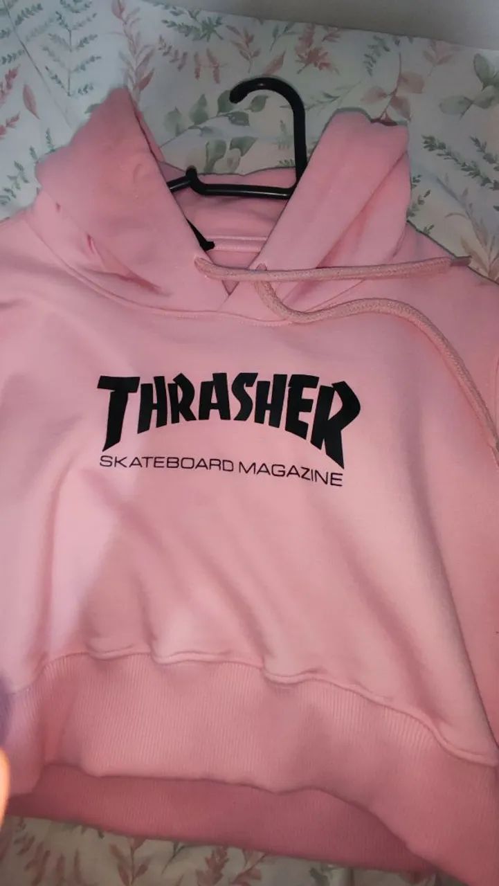 Moletom Thrasher Magazine Casaco Thrasher Feminino Thrasher