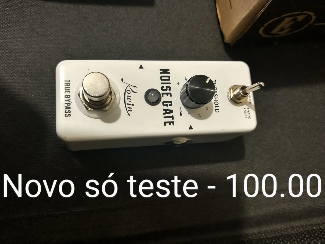 Pedal Noise Gate Rowin - Novo