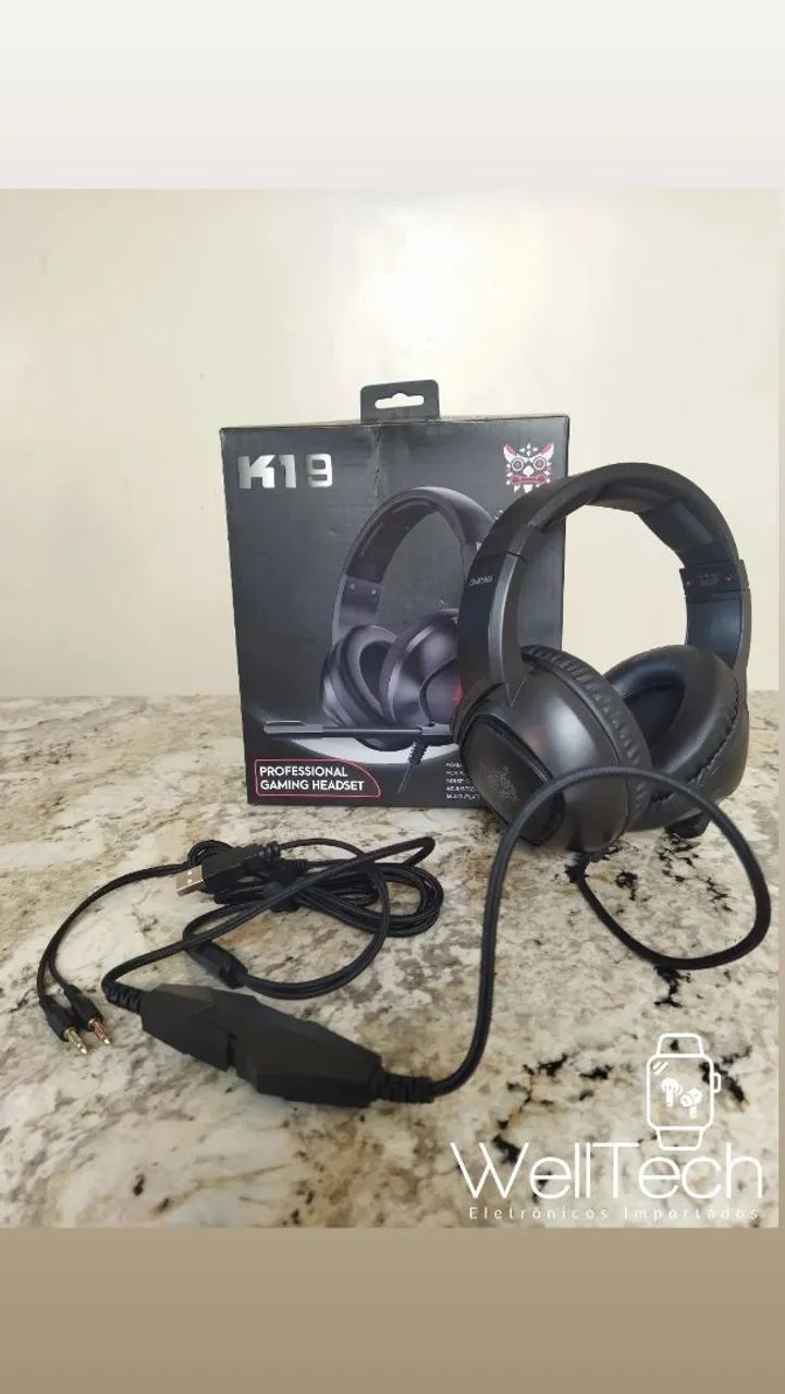Headset Gamer Onikuma K19 - Novo - Foto 5