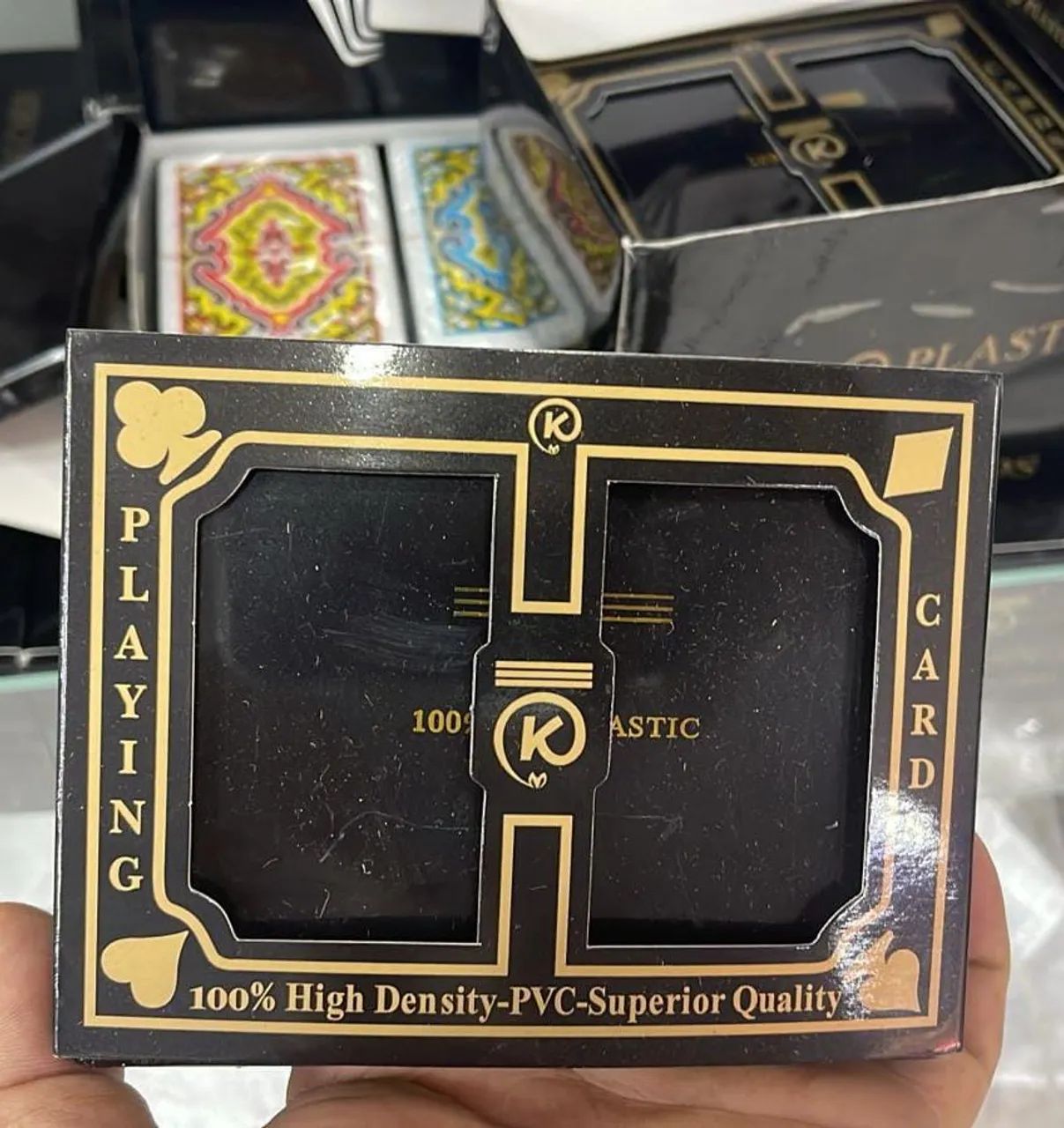 Jogo de Cartas K Plastic Playing Cards - Foto 2