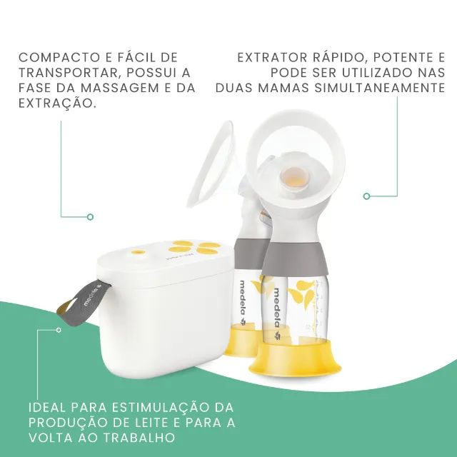 Bomba Tira Leite Pump Style Medela Extrator Tira Leite Elétrico - Foto 2