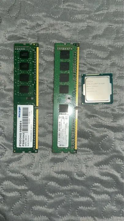 Processador Intel Core i3-4160 ou i3+8gb(100R$) - Foto 3