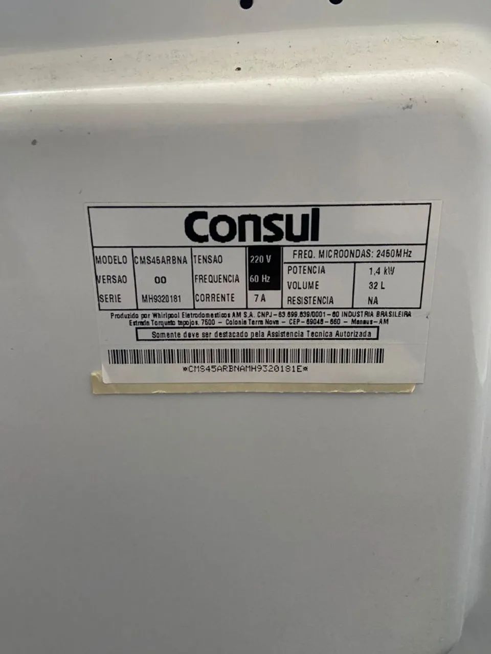 Micro-ondas Consul - Perfeito para sua cozinha! - Foto 4