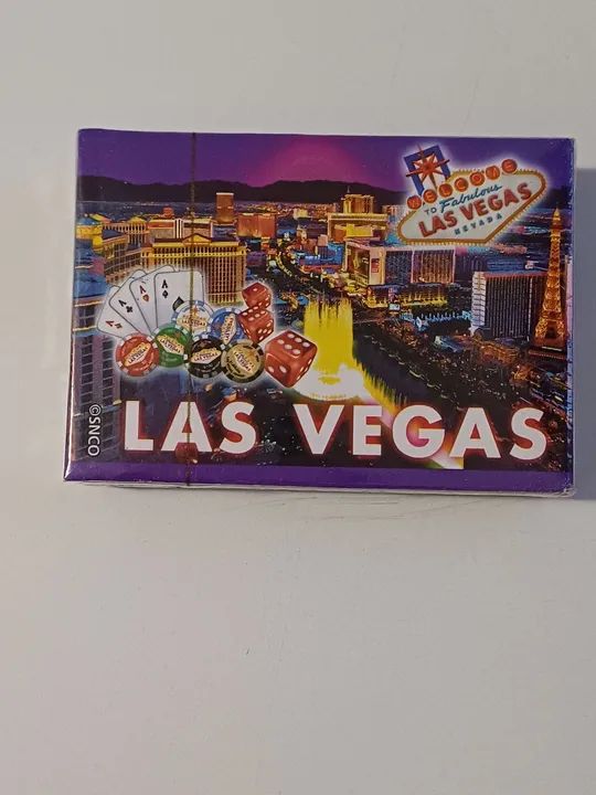 Jogo de Cartas Las Vegas - Novo