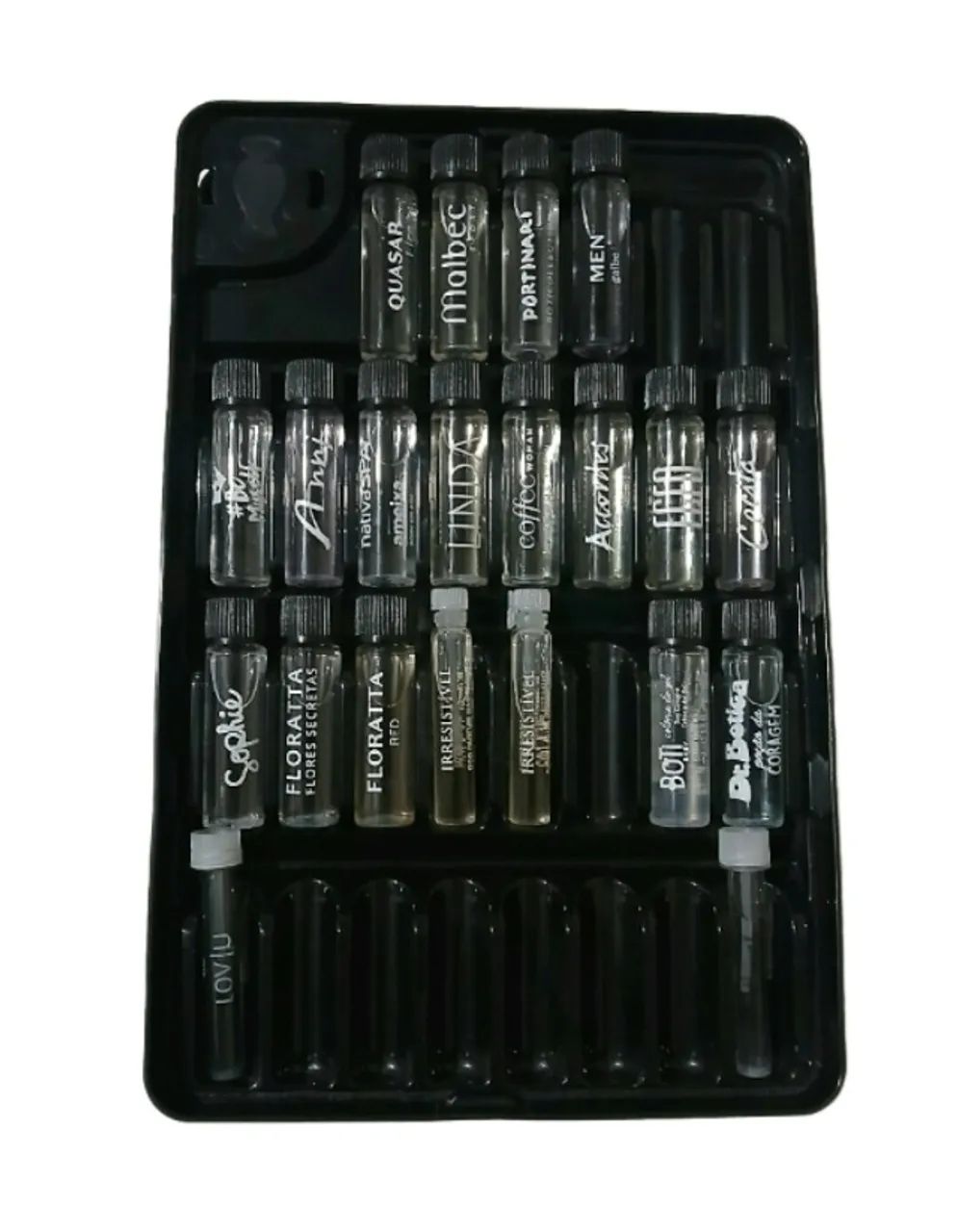 Estojo Duplo Com 25 Amostras De Fragrâncias + Material De Apoio - Foto 3