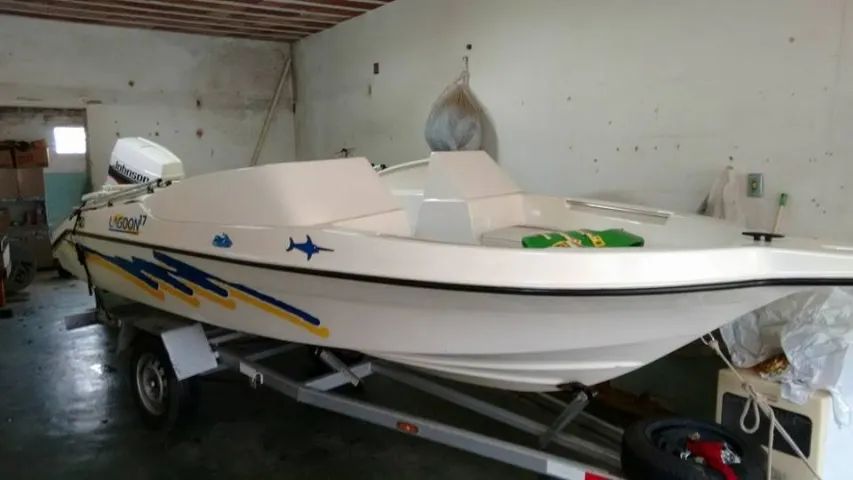Lancha Lagun 17 pés motor jonhoson 70 Hp - Foto 2