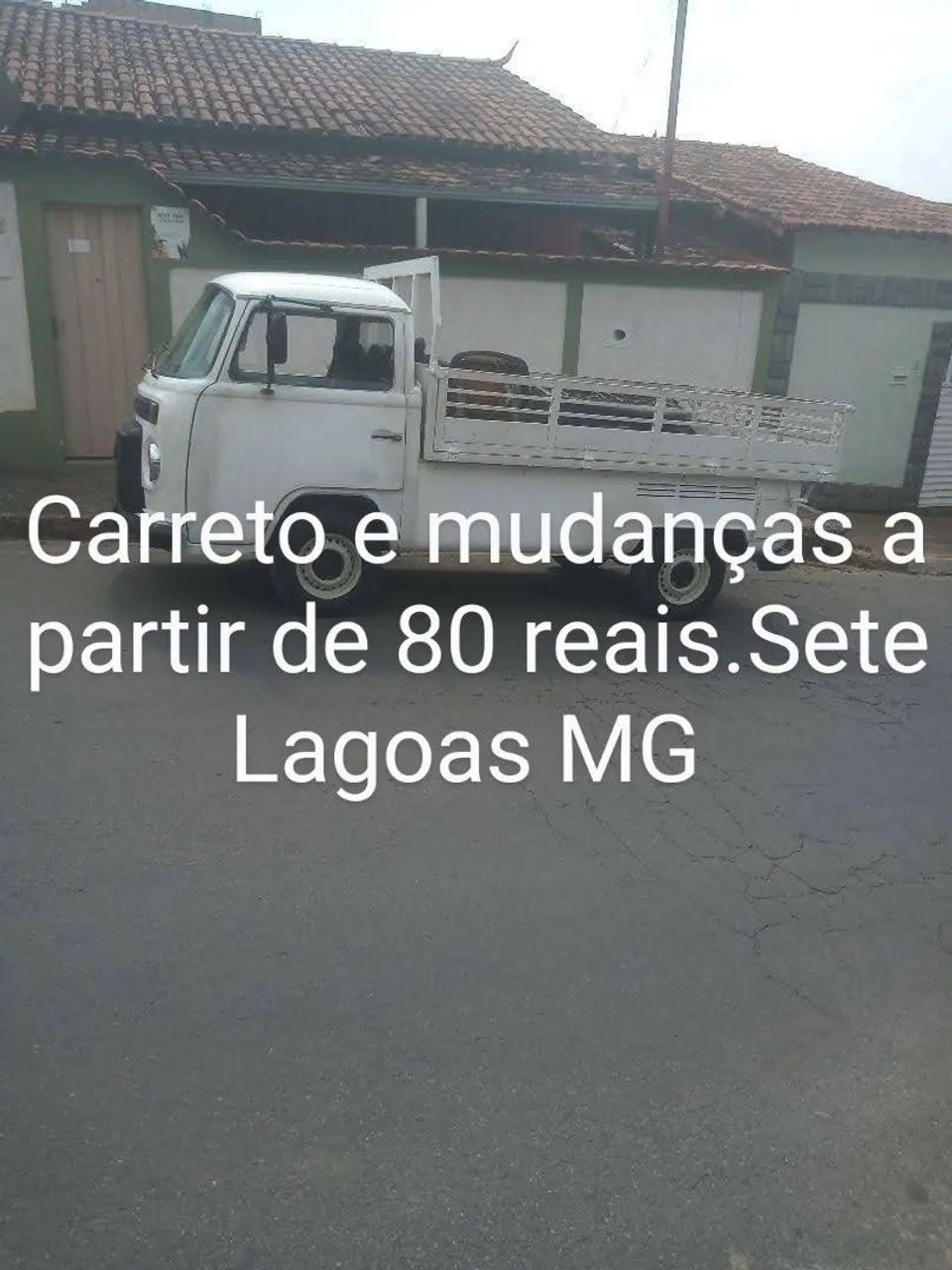 Carreto e mudanças a partir de 80 reais.Sete Lagoas MG 