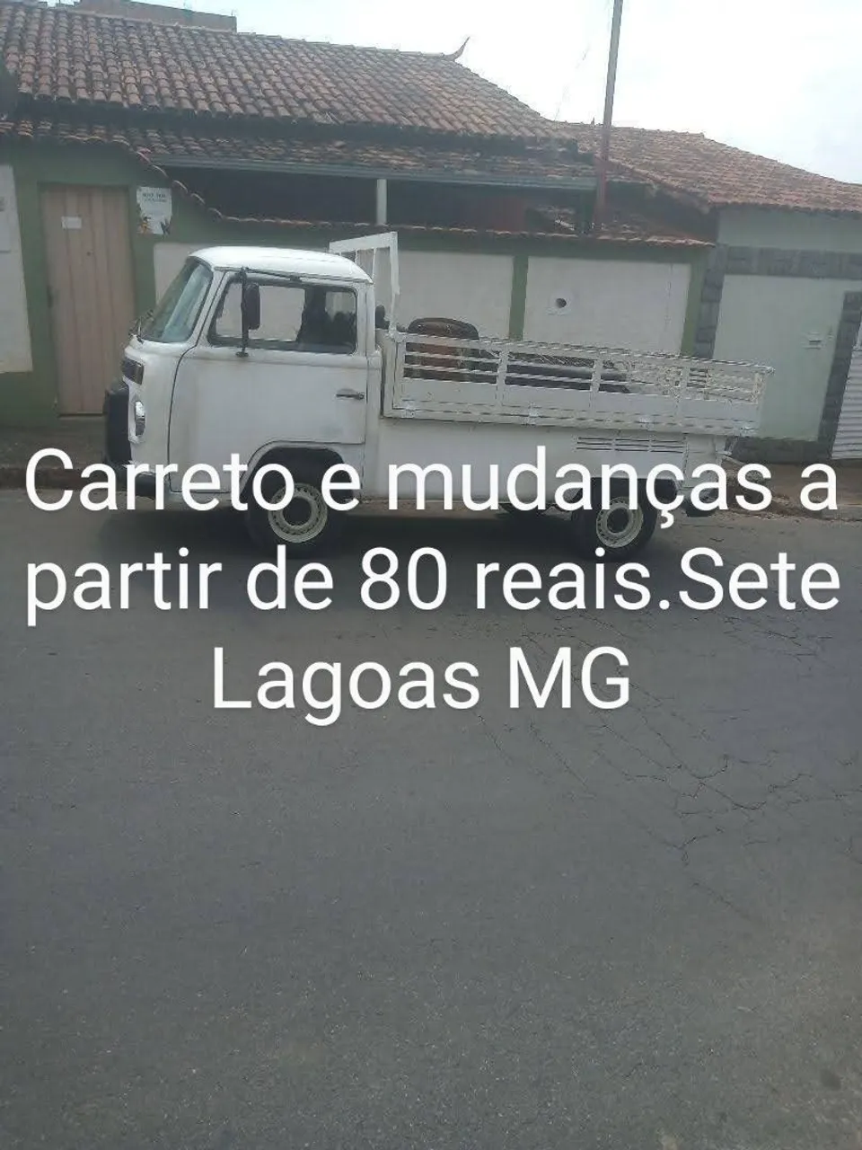 Carreto e mudanças a partir de 80 reais.Sete Lagoas MG