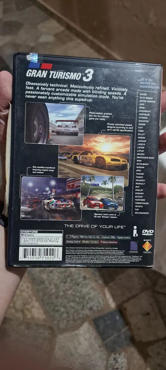 Gran turismo 3 ps2 Apenas caixa e manual - Foto 3