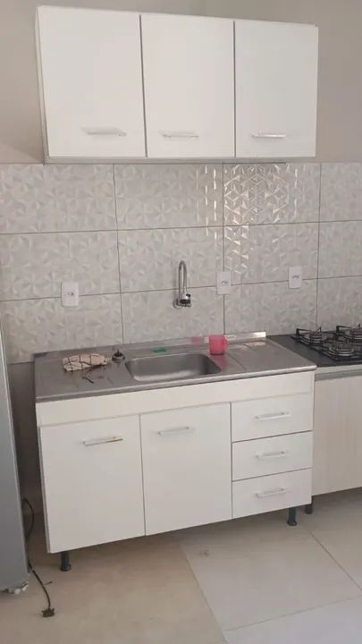 Armário de Cozinha Branco - Novo