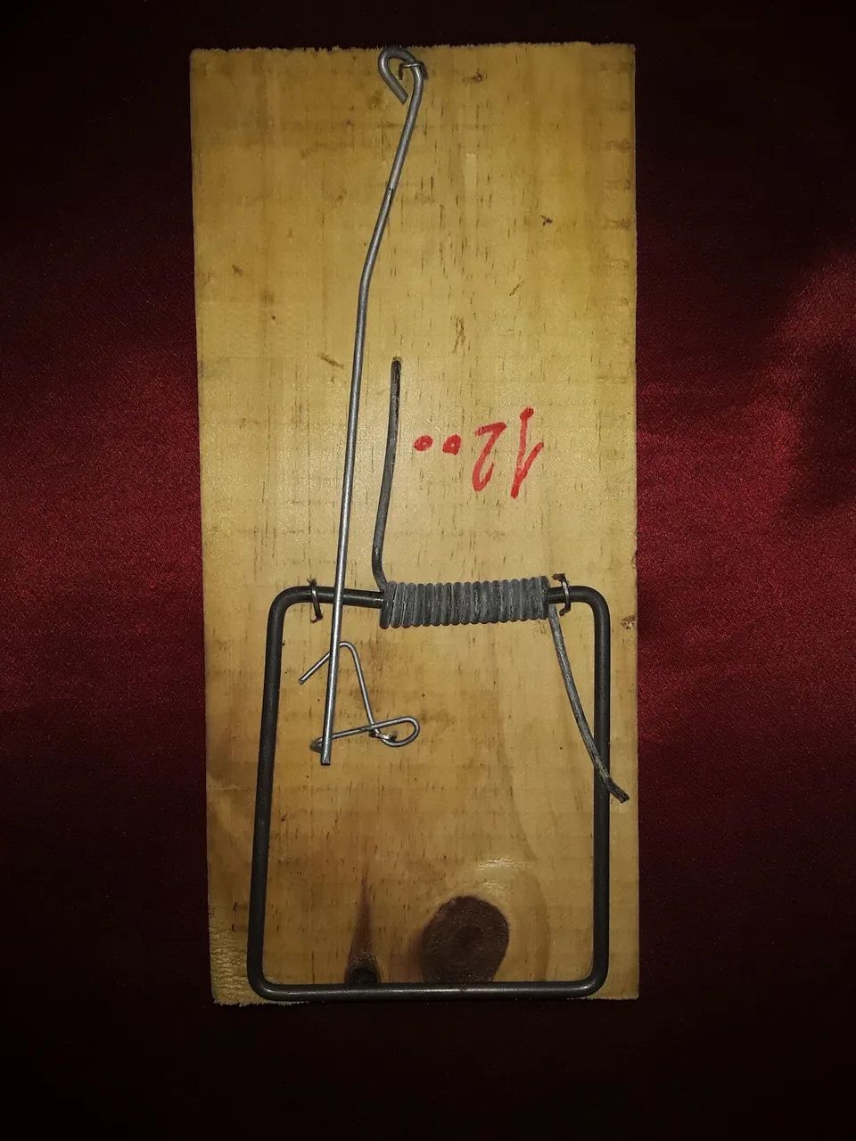 (Aceito Oferta) Ratoeira de Madeira (Grande) - Foto 2