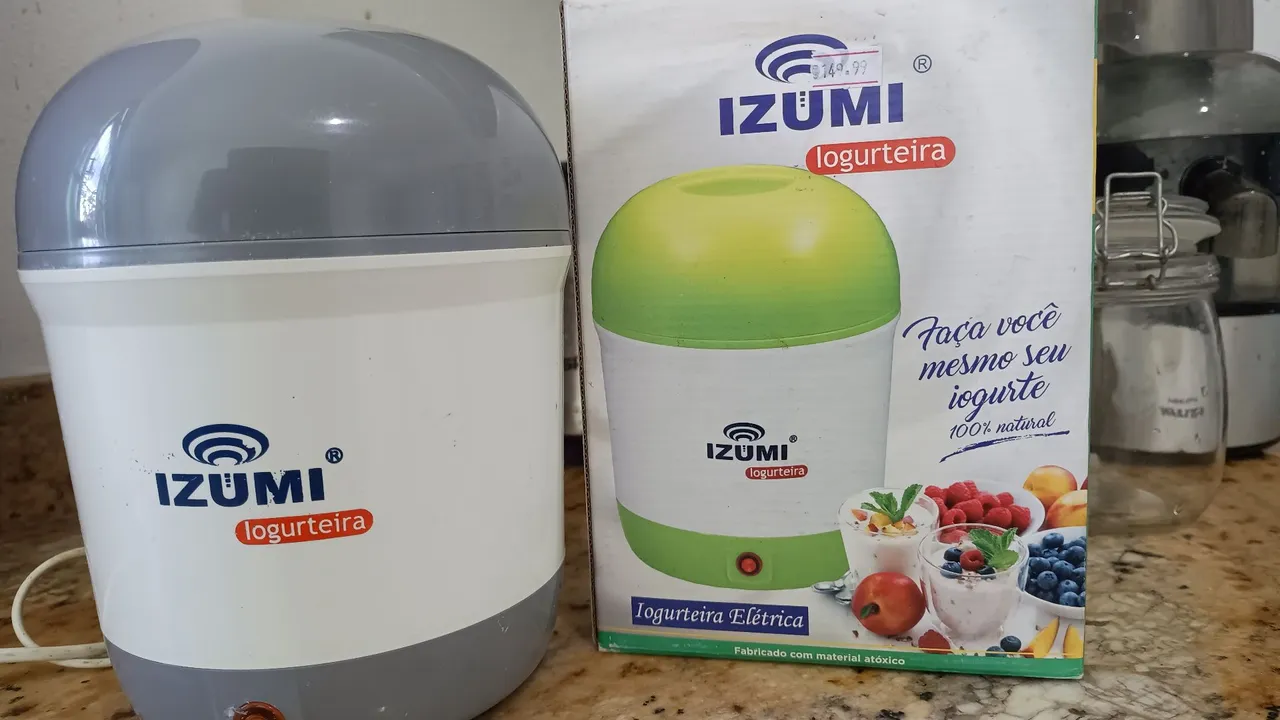 Iogurteira Elétrica Izumi - Faça seu iogurte caseiro!