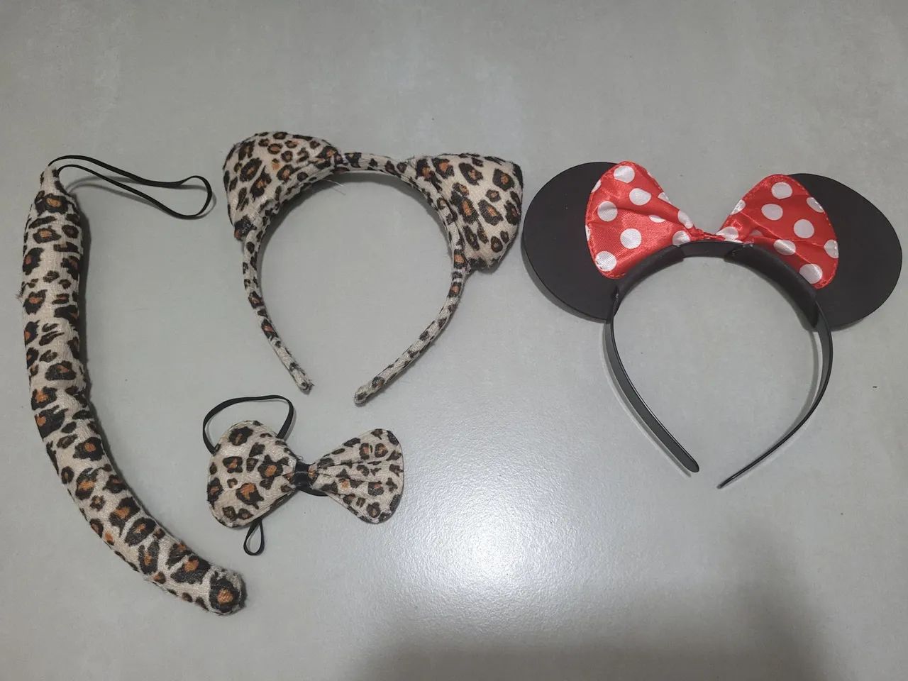 Kit Acessórios Carnaval - oncinha e minnie