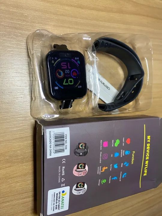 Smartwatch com rede social? medi passos - Foto 2