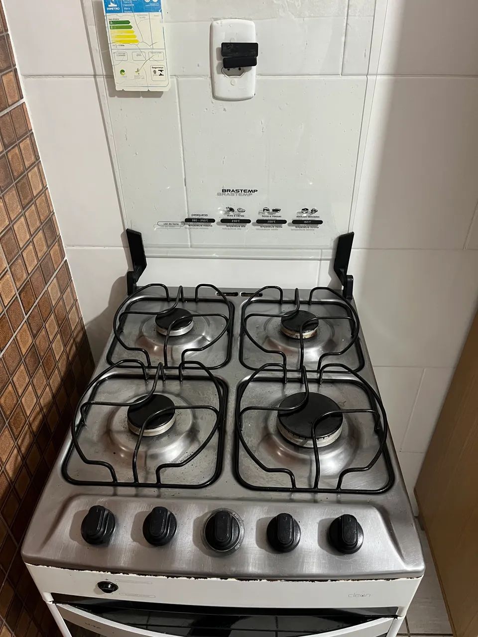 Fogão Brastemp Clean 4 Bocas - Foto 5