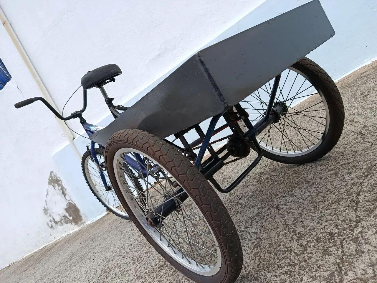 Bike triciclo com caçamba  - Foto 3
