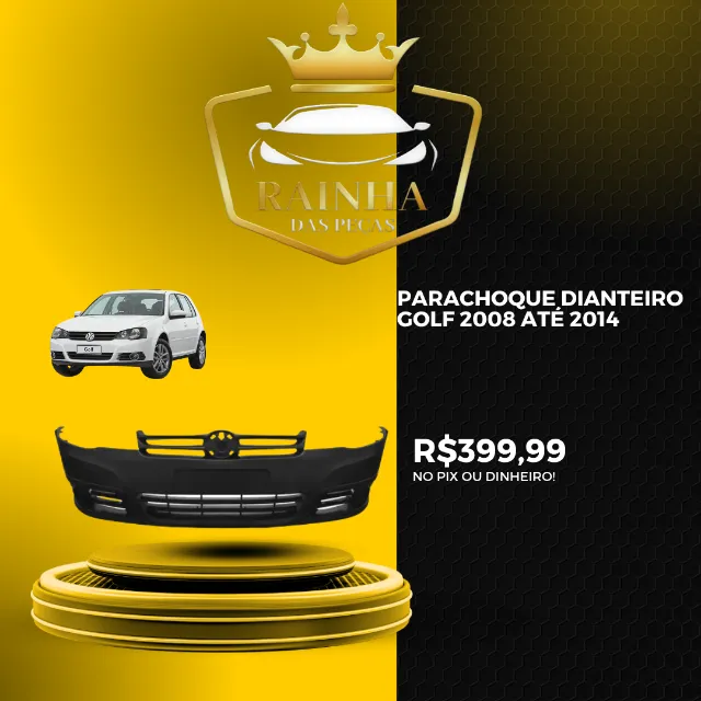 Parachoque Dianteiro Golf 2008 até 2014