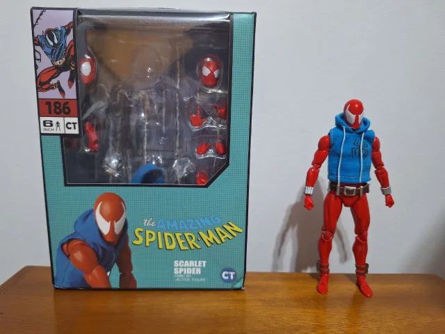 Spider-Man Scarlet Spider / Homem-Aranha Aranha Escarlate CT Toys 186 - Foto 4