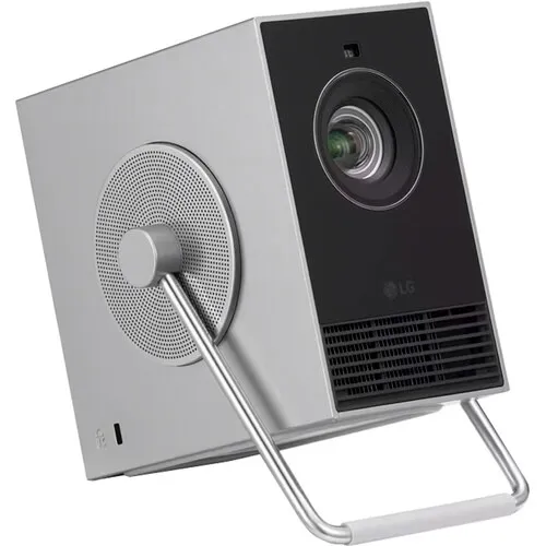 Projetor portátil LG CineBeam Q HU710PB inteligente DLP a laser 4K XPR de 500 lúmens