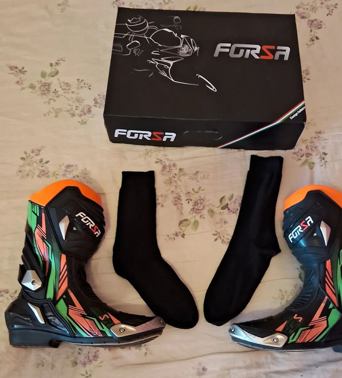 Botas de Motociclismo FORSA - Design Italiano