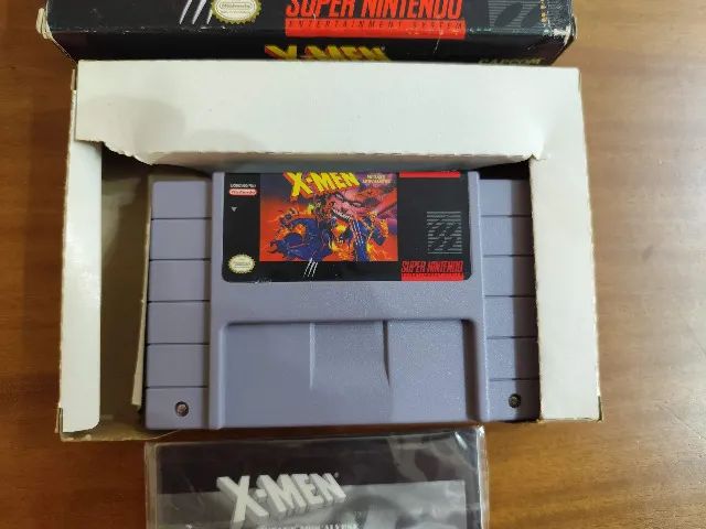 X-men Mutant Apocalypse Snes Super Nintendo Cib Gradiente - Jogos