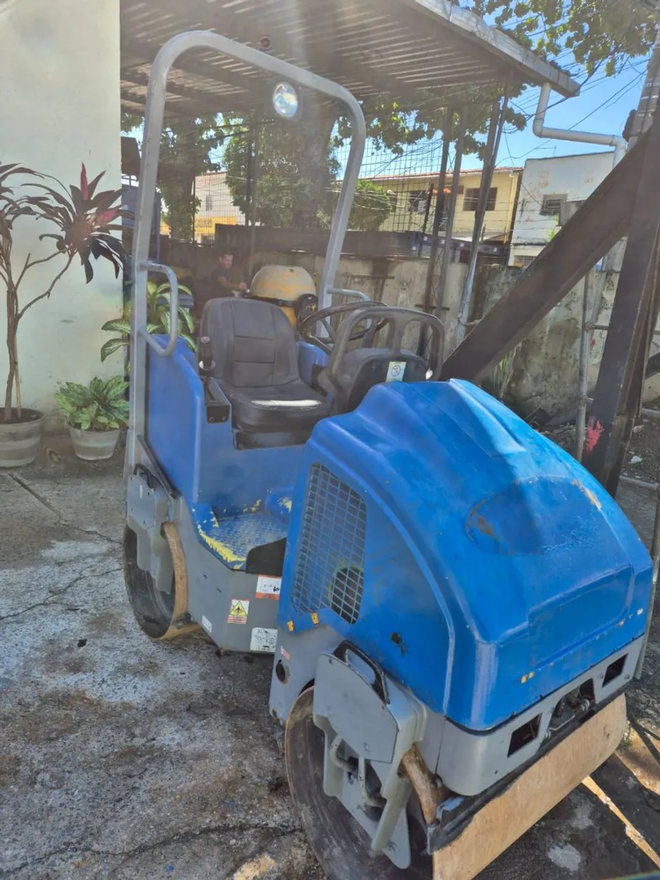 Rolo Compactador wacker liso
