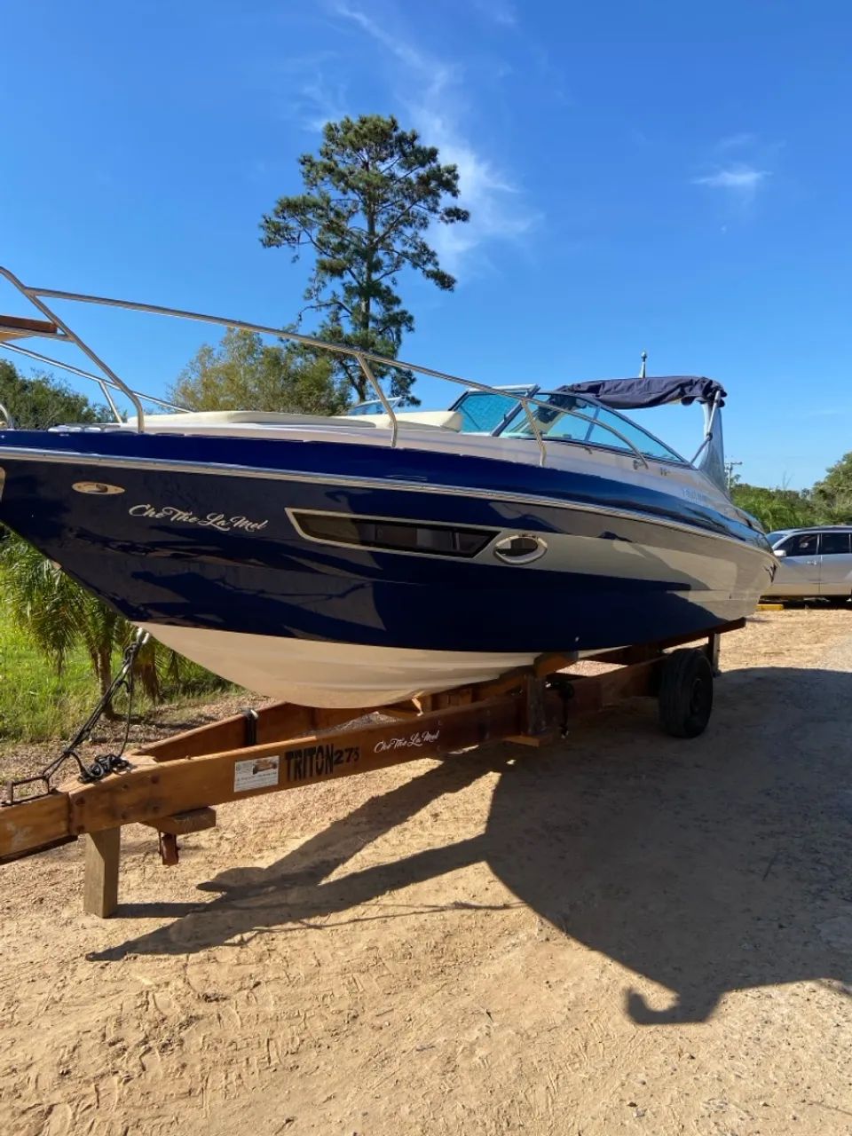 LANCHA TRITON 275 SPORT 2023 banheiro fechado 2 quartos de casal impecável   - Foto 2