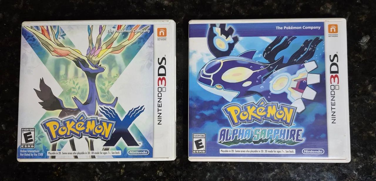Pokémon X e Alpha Sapphire Nintendo 3DS