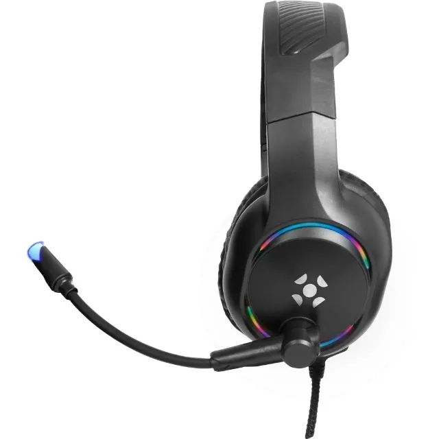 Headset Gamer Fortrek Holt P2 + USB RGB Preto - Performance e Estilo! Loja Coimbra Entrega