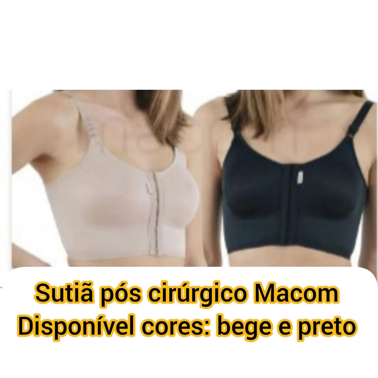Sutiã pós cirúrgico sem costura Macom  - Foto 3