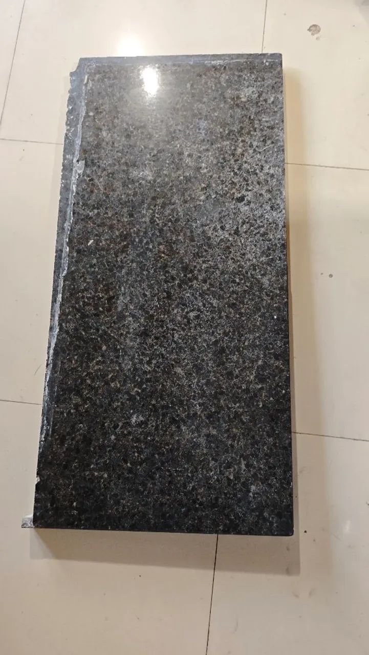 Kitchen sink with marble countertop