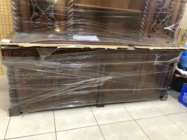 ESTANTE MADEIRA MACIÇA MACHETADA  - Foto 2