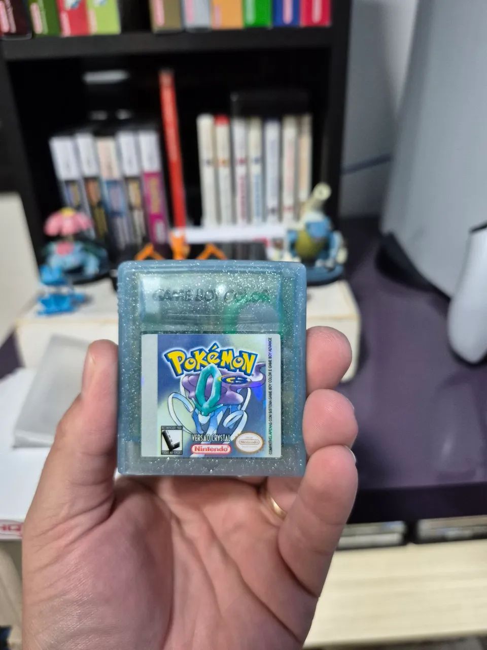Pokémon Crystal Fita Original Leia Anuncio - Foto 4