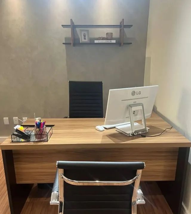 Mesas venha montar seu escritorio com luxo e requinte  - Foto 2