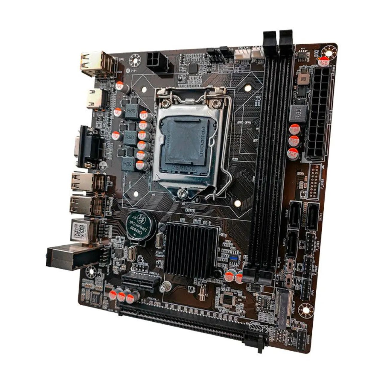 PLACA MÃE H61 | SOCKET LGA 1155 - DDR3 - M.2 NVMe - CLANM - Foto 2