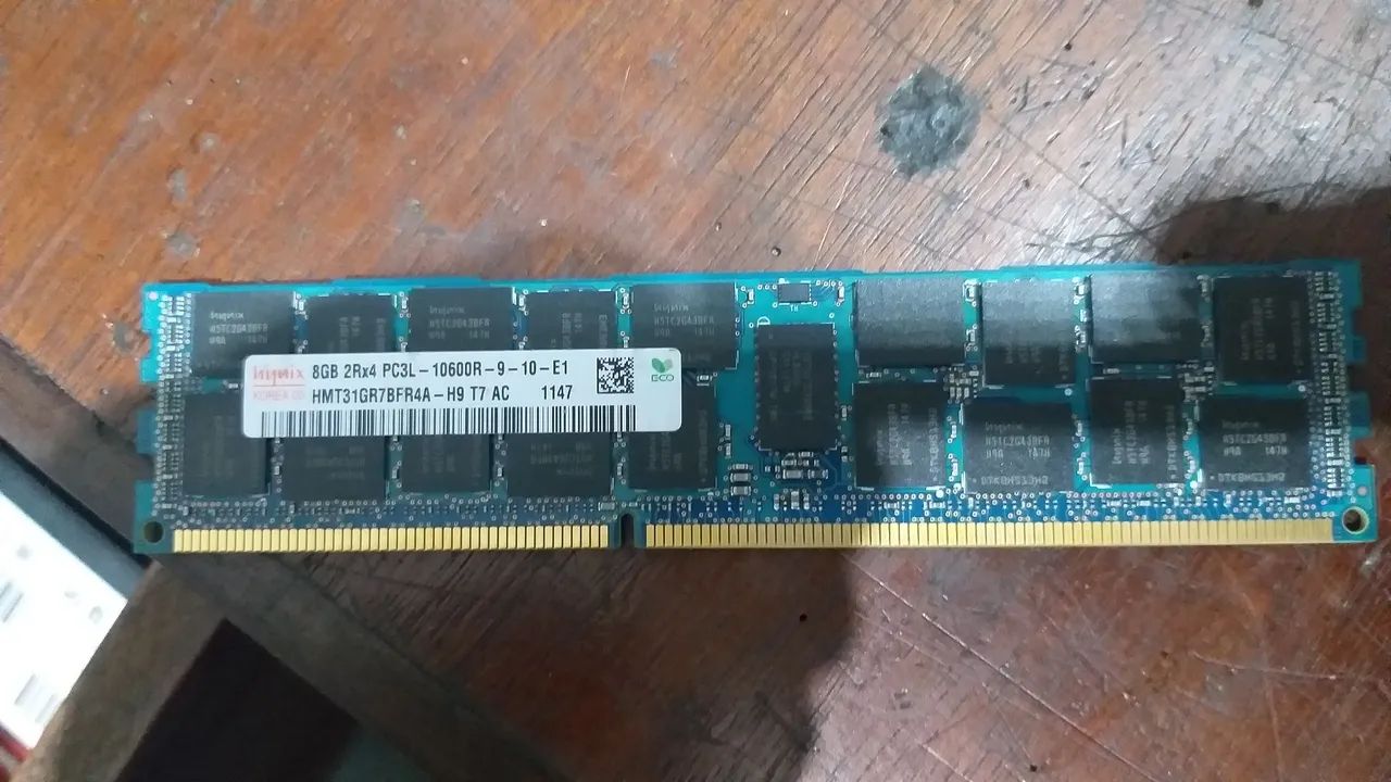 Memória Servidor DELL 8GB 64168578883842120