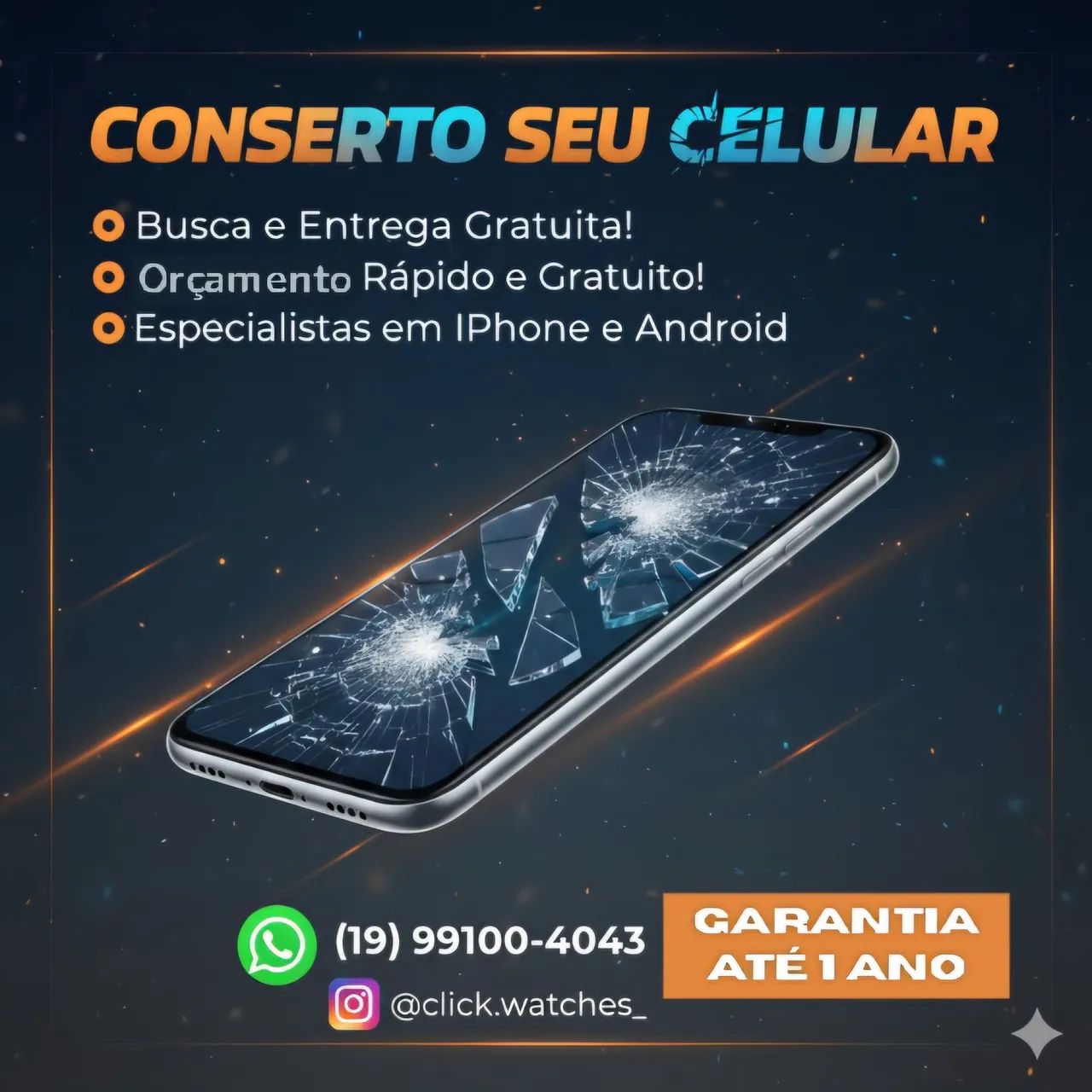 CONCERTO SEU CELULAR 