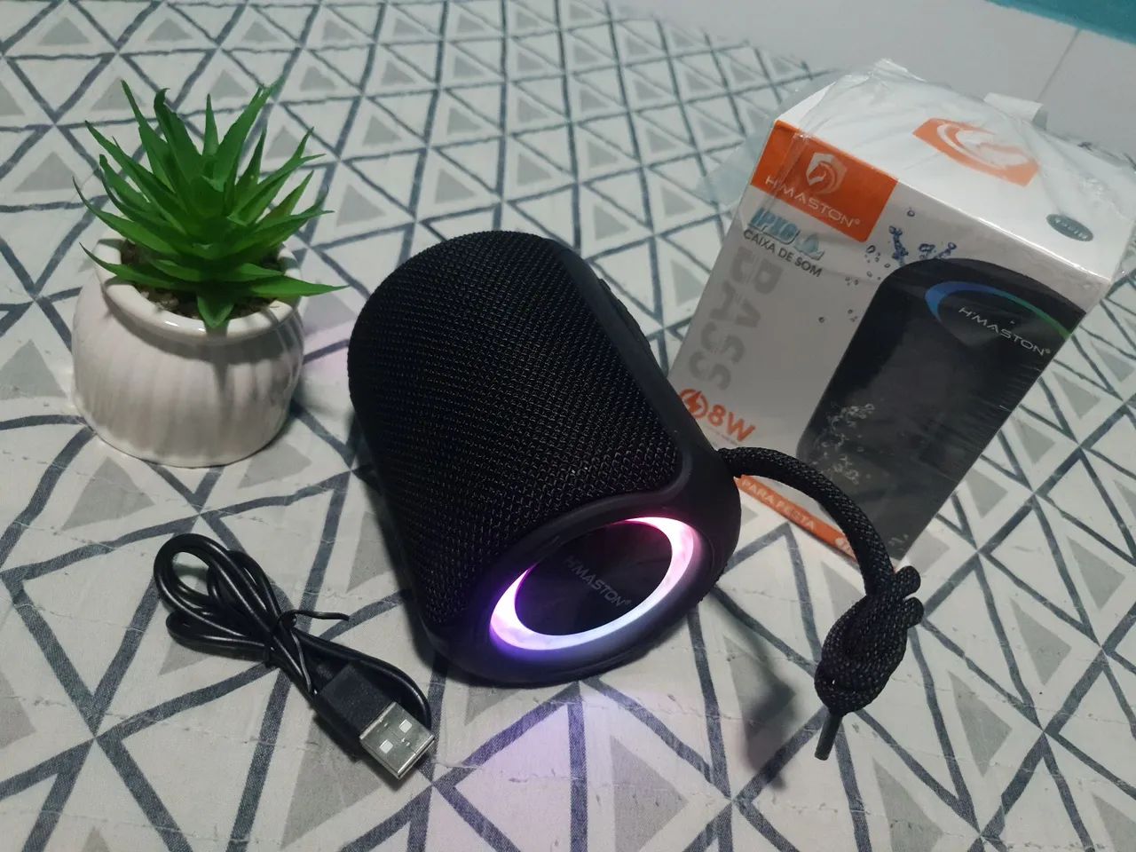 Caixa de Som Bluetooth H'MASTON TN07 8W - Foto 2