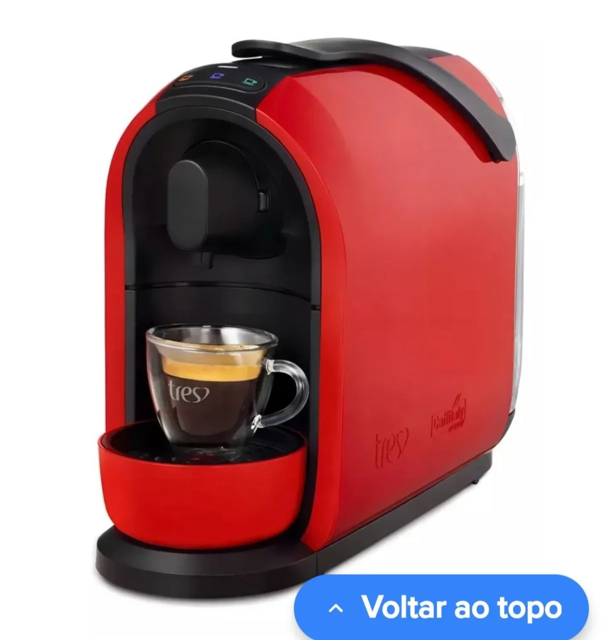 Máquina de café Nespresso três corações ?