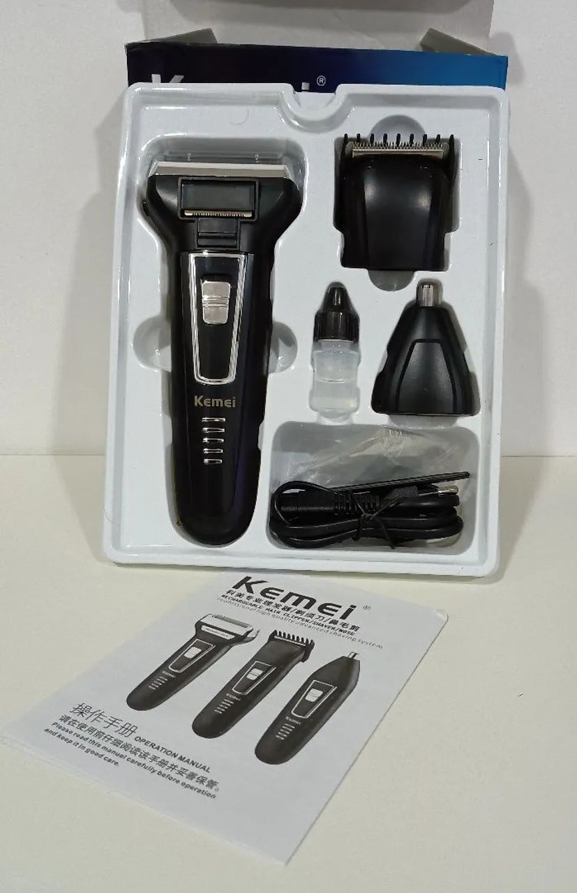 Kemei Multishaver Profissional KM-6558 - Foto 3