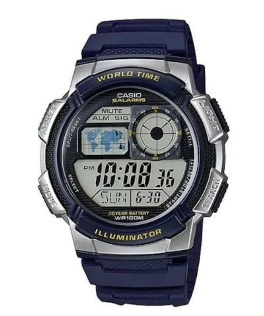 Relógio Casio World Time AE-1000W-2AV