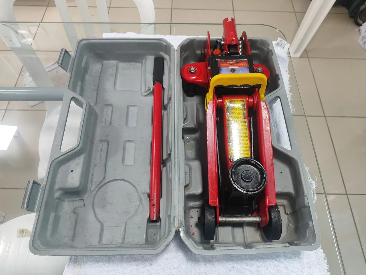 Macaco Hidráulico Automotivo - Ideal para Socorro!
